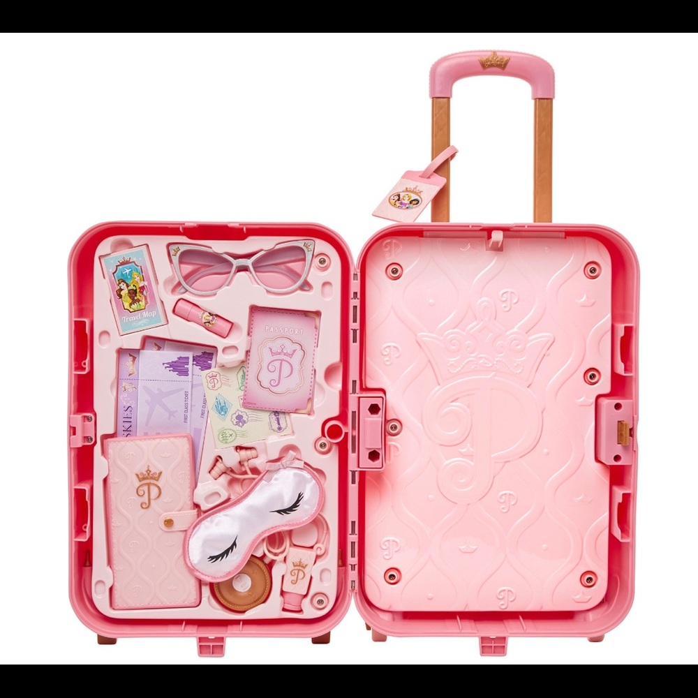 New Disney Princess Style Collection Suitcase Traveler Set